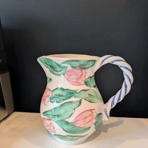 Vietri Hand-Painted 8" Ceramic Pitcher